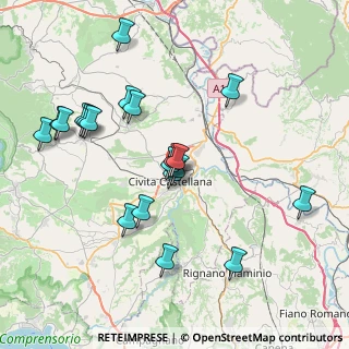 Mappa Via Donatello, 01033 Civita Castellana VT, Italia (8.2725)