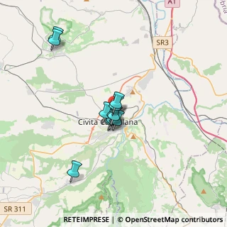 Mappa Via Donatello, 01033 Civita Castellana VT, Italia (2.60364)