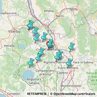 Mappa Via Donatello, 01033 Civita Castellana VT, Italia (12.57071)