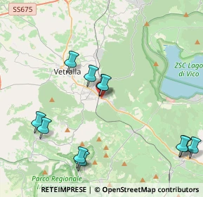Mappa Via Valle Carbona, 01019 Vetralla VT, Italia (4.89727)