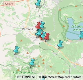 Mappa Via Valle Carbona, 01019 Vetralla VT, Italia (4.16846)