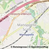 Mapa Manoppello