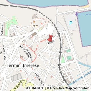 Mappa Via Felice Cavallotti,  51, 90018 Termini Imerese, Palermo (Sicilia)