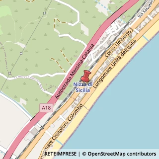 Mappa Corso Umberto I, 48, 98026 Nizza di Sicilia, Messina (Sicilia)