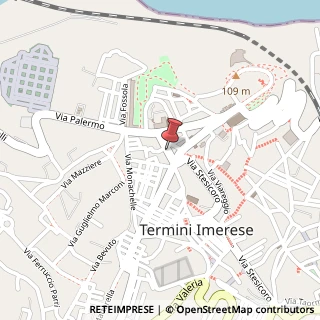 Mappa Via Raffaele Inguaggiato, 90018 Termini Imerese PA, Italia, 90018 Termini Imerese, Palermo (Sicilia)