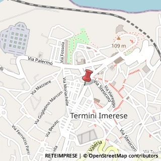 Mappa Via Vittorio Amedeo II, 9, 90018 Termini Imerese, Palermo (Sicilia)