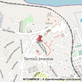 Mappa Via On. G. Seminara, 4/A, 90018 Termini Imerese, Palermo (Sicilia)