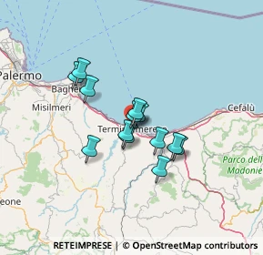 Mappa Via Monachelle, 90018 Termini Imerese PA, Italia (10.38)