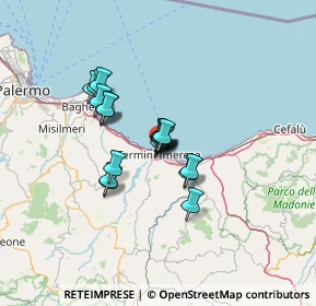 Mappa Via Monachelle, 90018 Termini Imerese PA, Italia (9.8065)