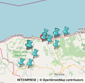 Mappa Via Porta di Creta, 98079 Tusa ME, Italia (13.08308)