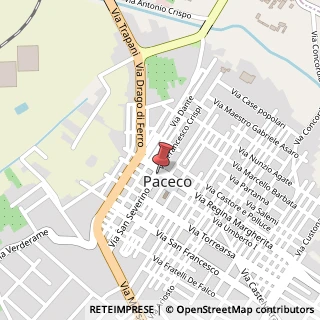 Mappa Piazza Vittorio Emanuele, 17, 91027 Paceco, Trapani (Sicilia)