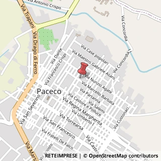 Mappa Via Calatafimi, 35, 91027 Paceco, Trapani (Sicilia)