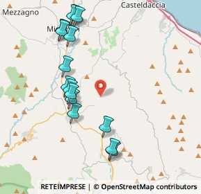 Mappa Unnamed Road, 90030 Bolognetta PA, Italia (4.72867)