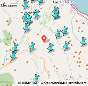 Mappa Unnamed Road, 90030 Bolognetta PA, Italia (5.4615)