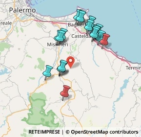 Mappa Unnamed Road, 90030 Bolognetta PA, Italia (7.984)