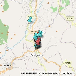 Mappa S.P. 134 KM 1, 90030 Bolognetta PA, Italia (1.02273)