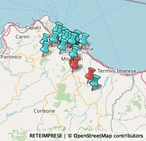 Mappa S.P. 134 KM 1, 90030 Bolognetta PA, Italia (11.664)