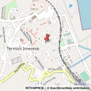 Mappa Via San Francesco Saverio, 3, 90018 Termini Imerese, Palermo (Sicilia)