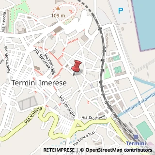 Mappa Piazza la Masa, 5, 90018 Termini Imerese, Palermo (Sicilia)