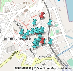 Mappa Via S. Francesco Saverio, 90018 Termini Imerese PA, Italia (0.1525)