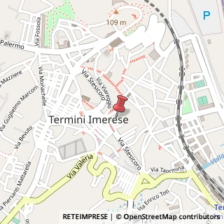 Mappa Via Albergo Santa Lucia, 1, 90018 Termini Imerese, Palermo (Sicilia)