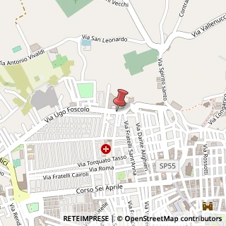 Mappa Via Ugo Foscolo, 8, 91011 Alcamo, Trapani (Sicilia)