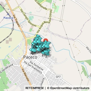 Mappa Via Leonardo Sciascia, 91027 Paceco TP, Italia (0.28214)