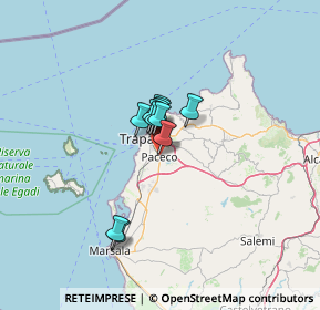 Mappa Via Tenente Serafino Montalto, 91027 Paceco TP, Italia (8.26909)