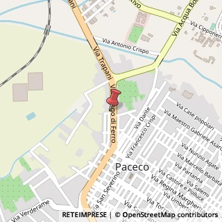 Mappa Via Drago di Ferro, 78, 91027 Paceco, Trapani (Sicilia)