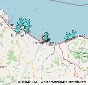 Mappa Via Enrico Fermi, 90018 Termini Imerese PA, Italia (13.63462)