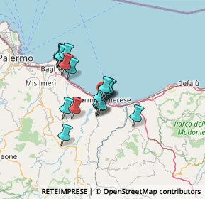 Mappa Via Enrico Fermi, 90018 Termini Imerese PA, Italia (11.00474)