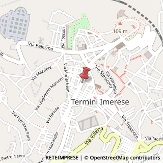 Mappa Via Vittorio Amedeo II, 28, 90018 Termini Imerese, Palermo (Sicilia)