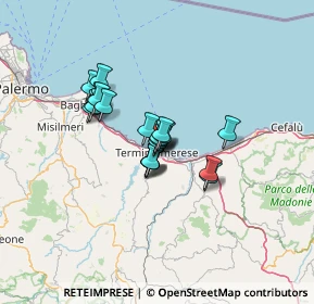 Mappa Via Nicolò Palmeri, 90018 Termini Imerese PA, Italia (9.525)