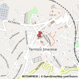 Mappa Piazza S. Francesco D'assisi, 2, 90018 Termini Imerese, Palermo (Sicilia)