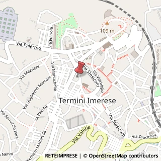 Mappa Piazza San Francesco d'Assisi,  1, 90018 Termini Imerese, Palermo (Sicilia)
