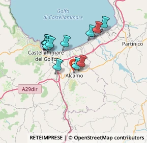 Mappa Via Stanislao Cannizzaro, 91011 Alcamo TP, Italia (6.77333)