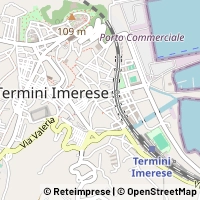 地図 Termini Imerese