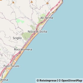 Mappa Nizza di Sicilia