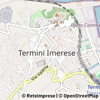 Mapa Termini Imerese