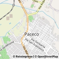 Hartă Paceco