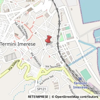 Mappa Via Giustino Ferrara, 11, 90018 Termini Imerese, Palermo (Sicilia)
