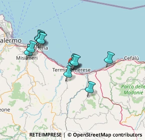 Mappa Via Del Carmelo, 90018 Termini Imerese PA, Italia (13.63)