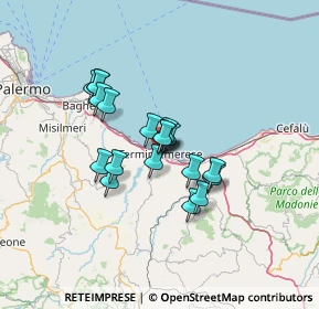 Mappa Via V, 90018 Termini Imerese PA, Italia (10.97474)