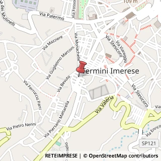 Mappa Via Vittorio Amedeo II, 115, 90018 Termini Imerese, Palermo (Sicilia)