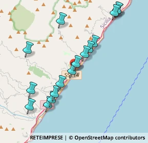 Mappa Via Torrente Allume, 98027 Roccalumera ME, Italia (4.66813)