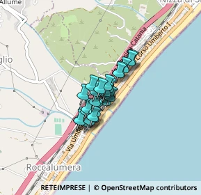 Mappa Via Torrente Allume, 98027 Roccalumera ME, Italia (0.23793)