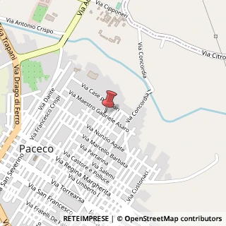 Mappa VIA MARENGO, 56, 91027 Paceco, Trapani (Sicilia)