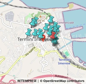 Mappa Via Scelsi, 90018 Termini Imerese PA, Italia (0.296)