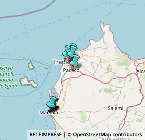 Mappa Via Concordia, 91027 Paceco TP, Italia (15.28333)