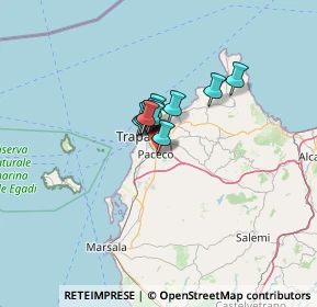 Mappa Via Concordia, 91027 Paceco TP, Italia (7.23909)